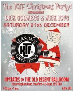 KTF Northern Soul Christmas Knees Up - Event by Danny Peach @ The Old Regent