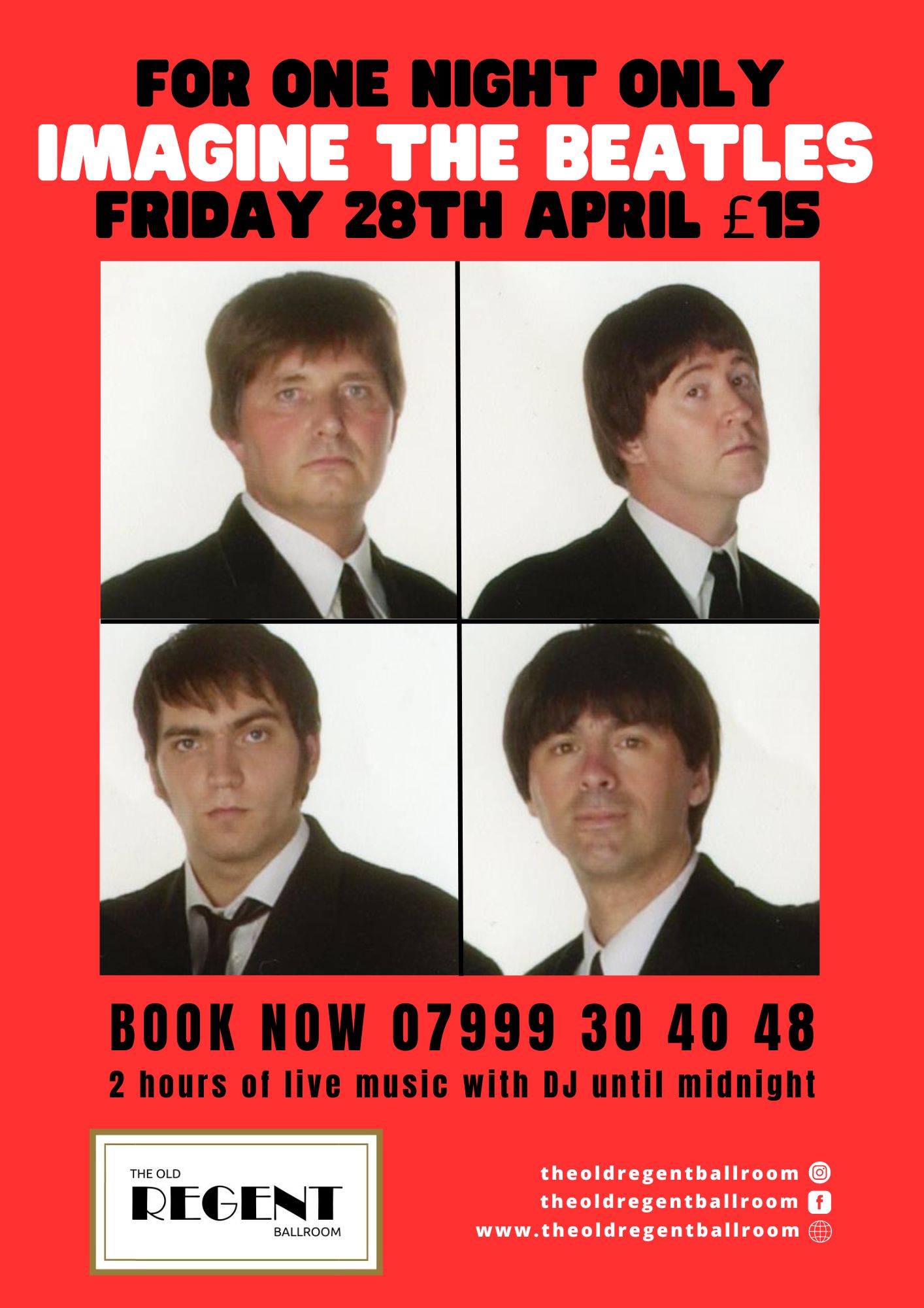 Imagine The Beatles @ The Old Regent