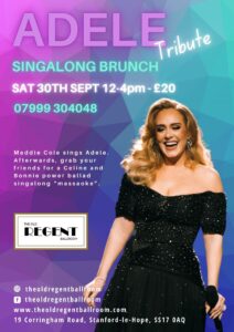 Adele Singalong Brunch-SOLD OUT @ The Old Regent