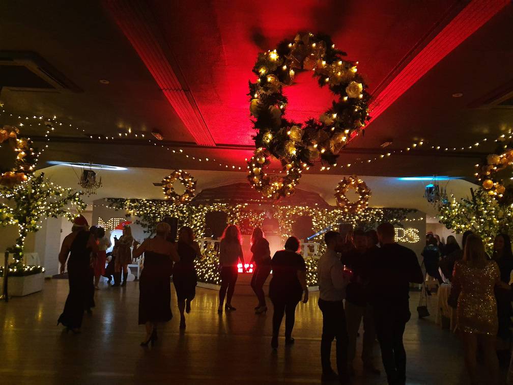Sold Out * Christmas Party Upstairs Ballroom Friday 13th December