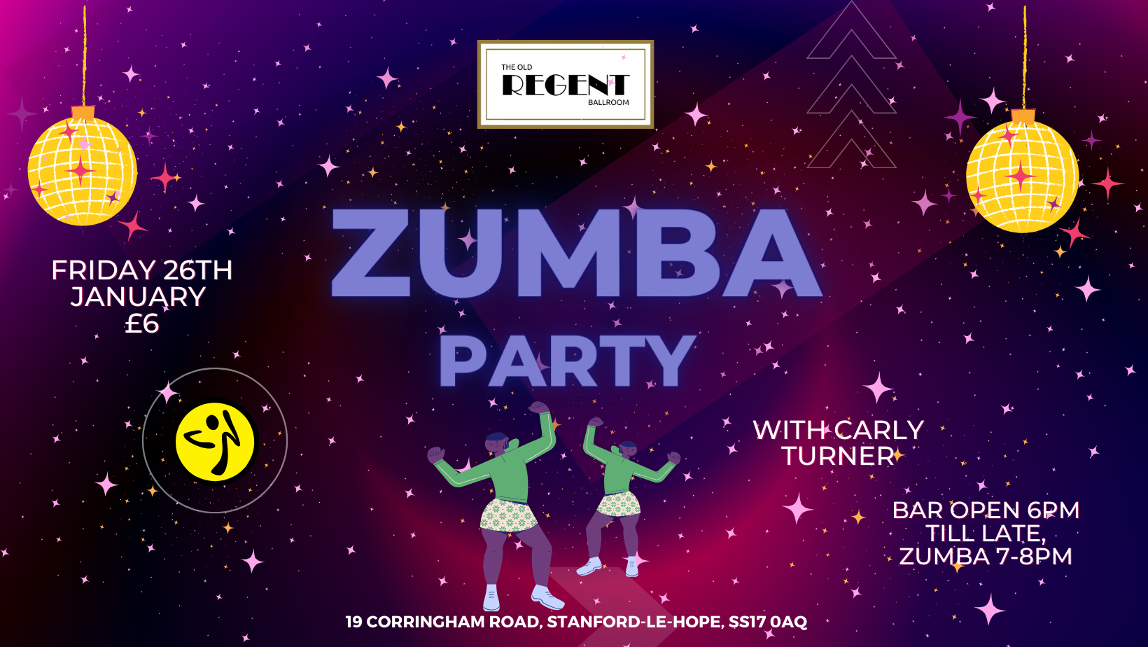 Zumba Party Night @ The Old Regent