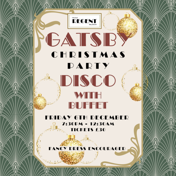Sold OUT Christmas Party Night Gatsby vs Peaky Theme