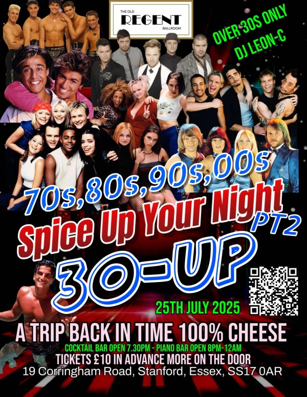 30 Up - Spice Up Your Night - A trip back in time