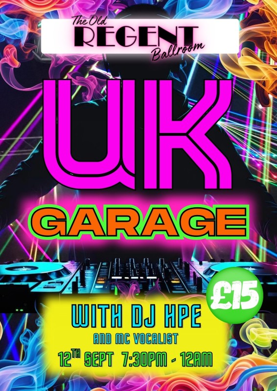 UK Garage Night with MC Vocalist