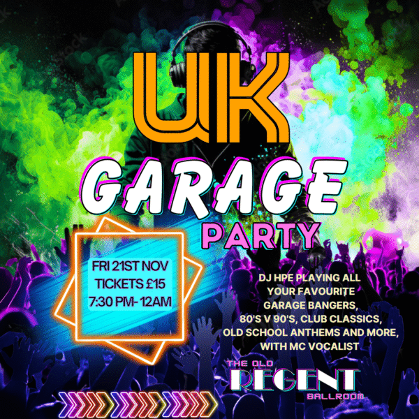 UK Garage Night with MC