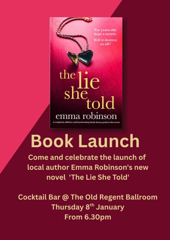 Book Launch - Emma Robinson " The Lie She Told"