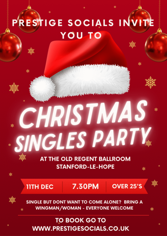 Singles Night - with Prestige Socials- Over 25's