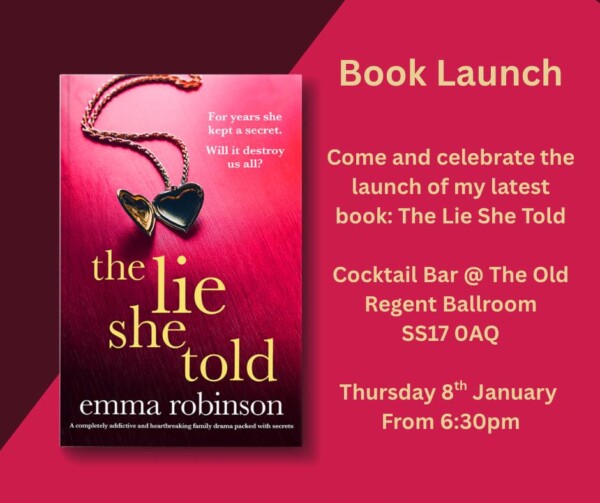 book launch Emma R The Lie