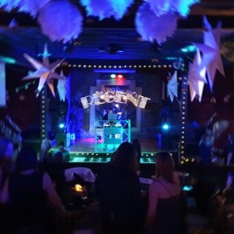 2024 12 07 Piano Bar stage Christmas